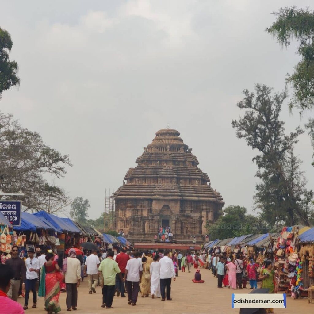 Front way of Sun Temple Konark