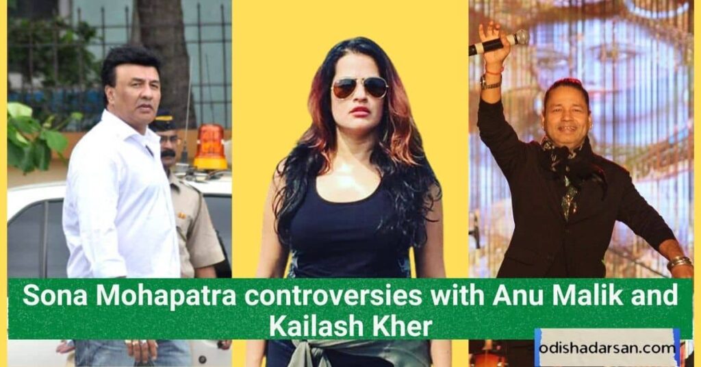 Sona Mohapatra controversies with Anu Malik and Kailash Kher
