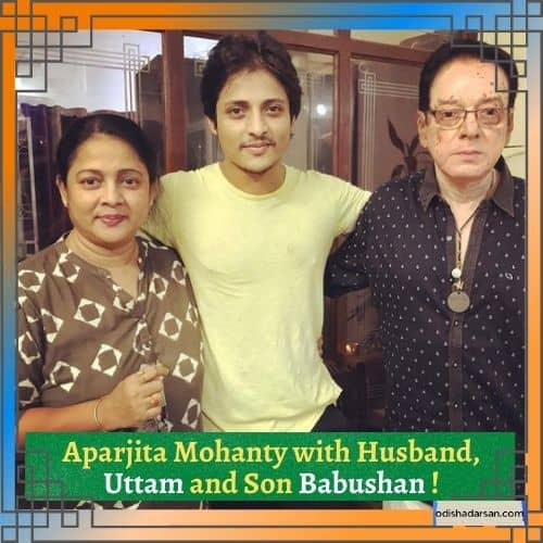 Aparajita Mohanty Family