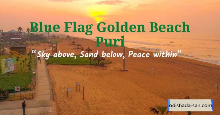 Blue Flag Golden Beach Of Puri